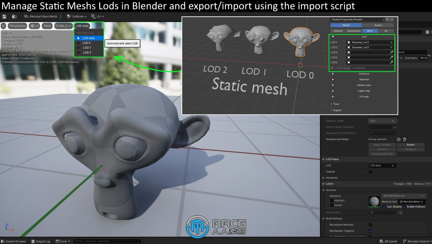 Blender资产导出到Unreal Engine插件V4.3.9版