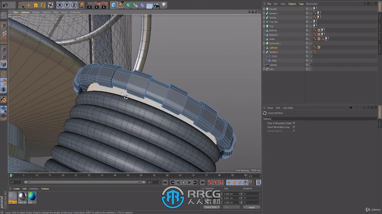 【中文字幕】C4D体积生成器建模工作流程视频教程