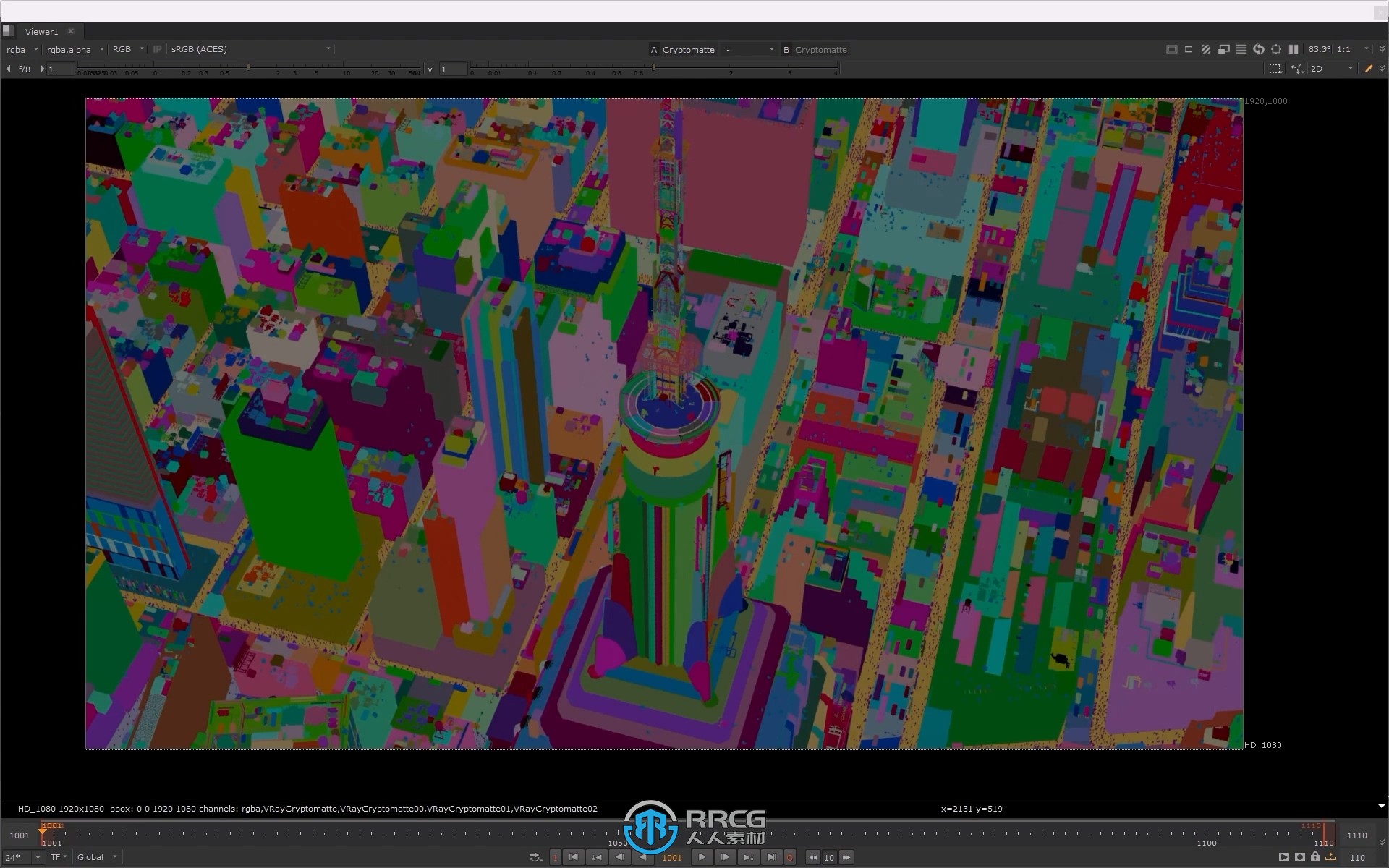 3dsmax大型现代城市建筑场景影视级镜头设计视频教程