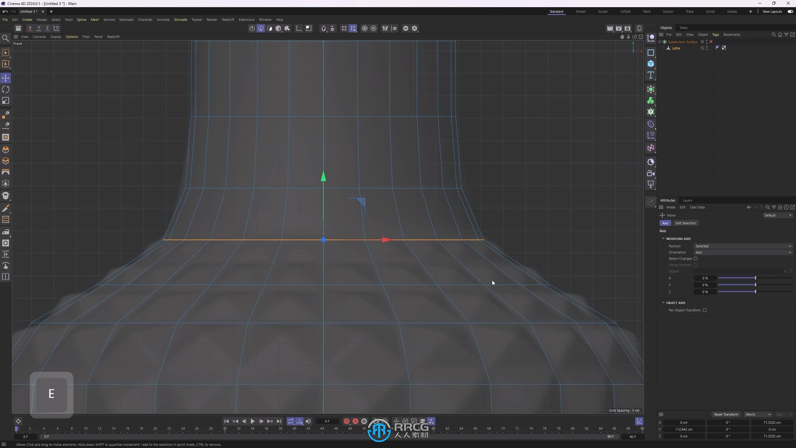 C4D与Redshift酒瓶建模与渲染制作流程视频教程