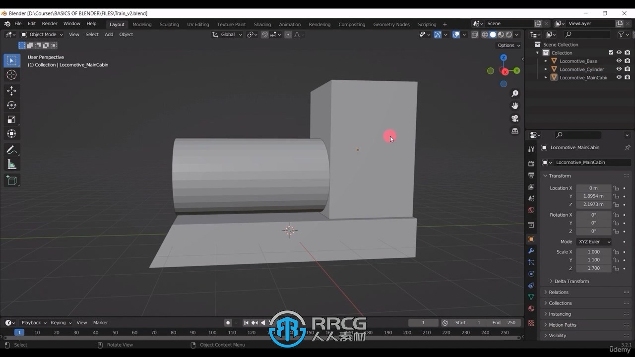 Blender国际象棋3D建模制作流程视频教程