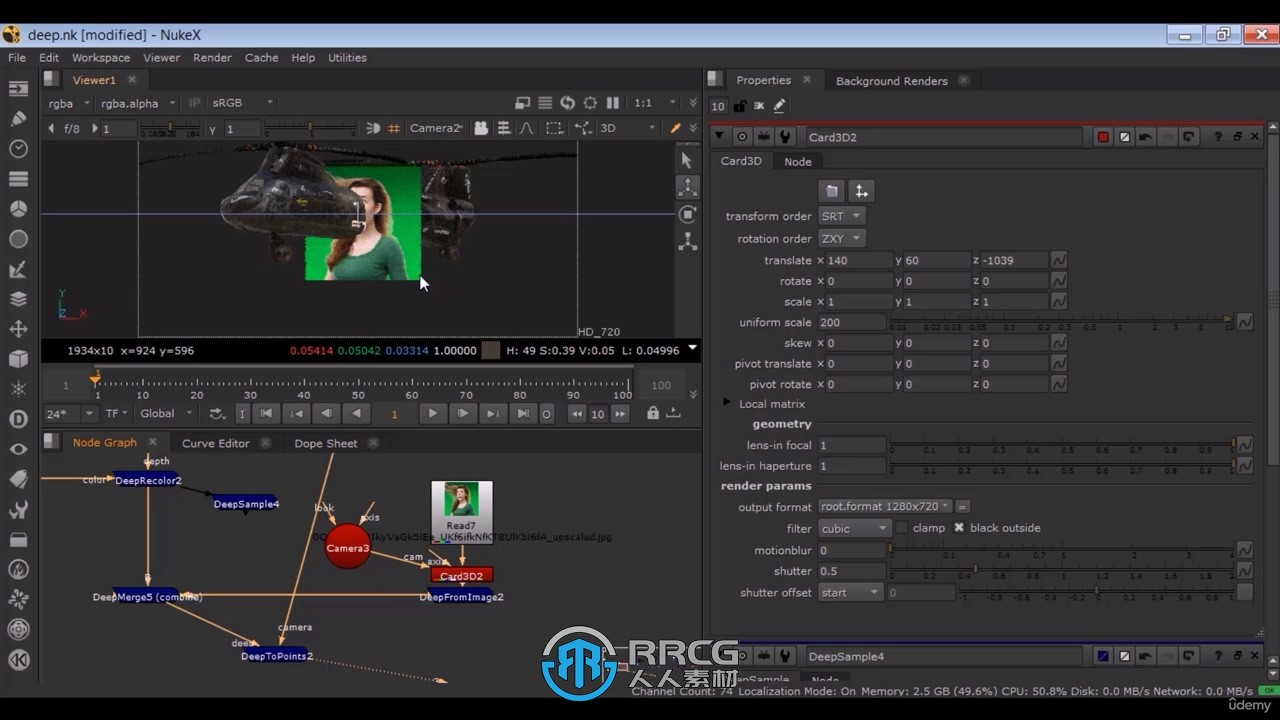 Nuke VFX视觉特效从入门到精通视频教程第1和2季