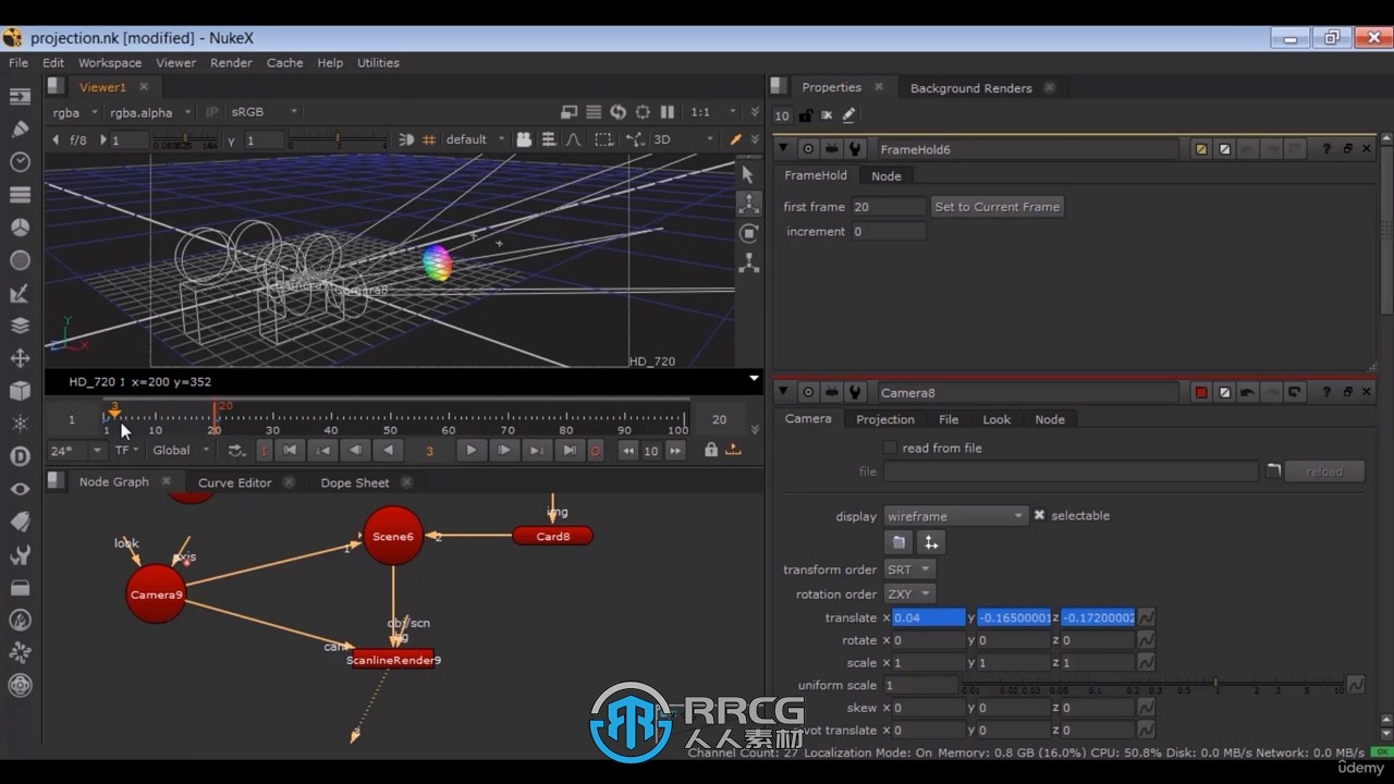 Nuke VFX视觉特效从入门到精通视频教程第1和2季