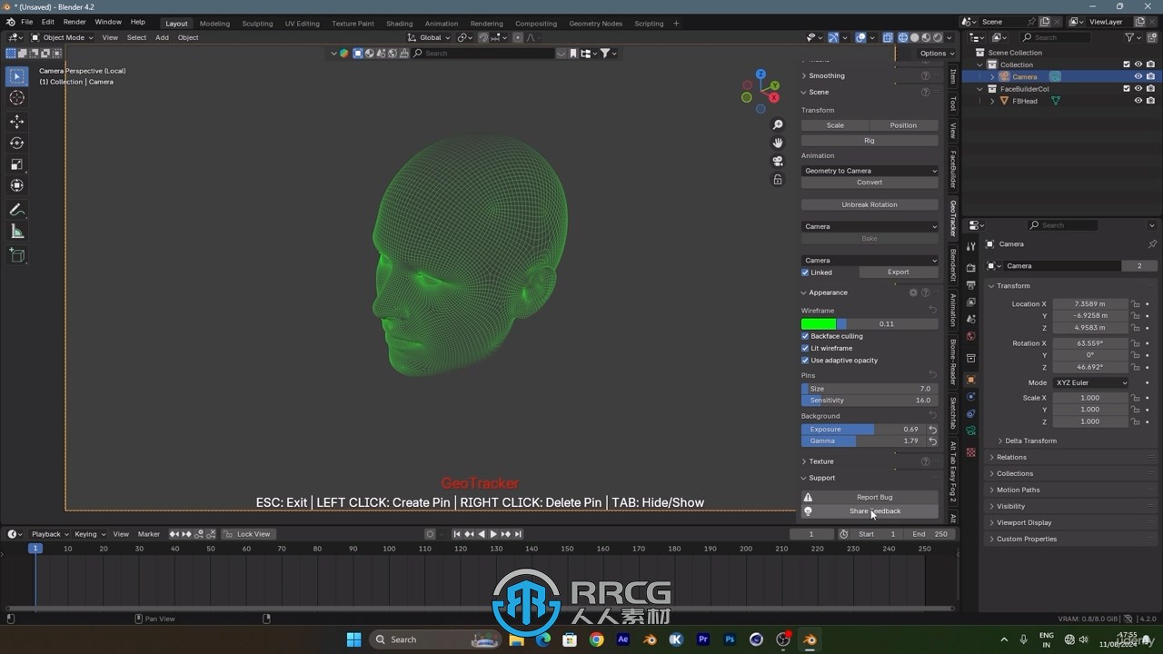 Blender与AE赛博朋克机甲VFX视觉特效制作视频教程