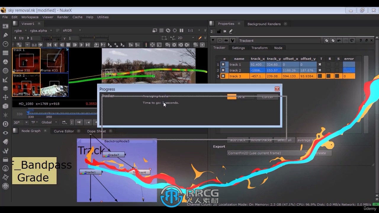 Nuke VFX视觉特效从入门到精通视频教程第3季