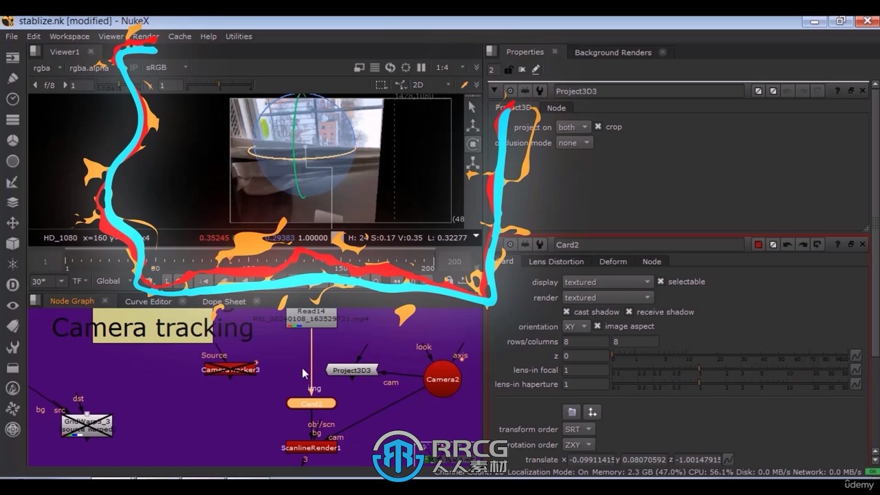 Nuke VFX视觉特效从入门到精通视频教程第3季