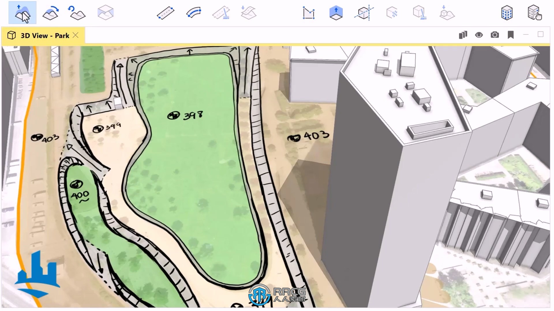 Esri CityEngine城市三维可视化软件V2024.1.10650版