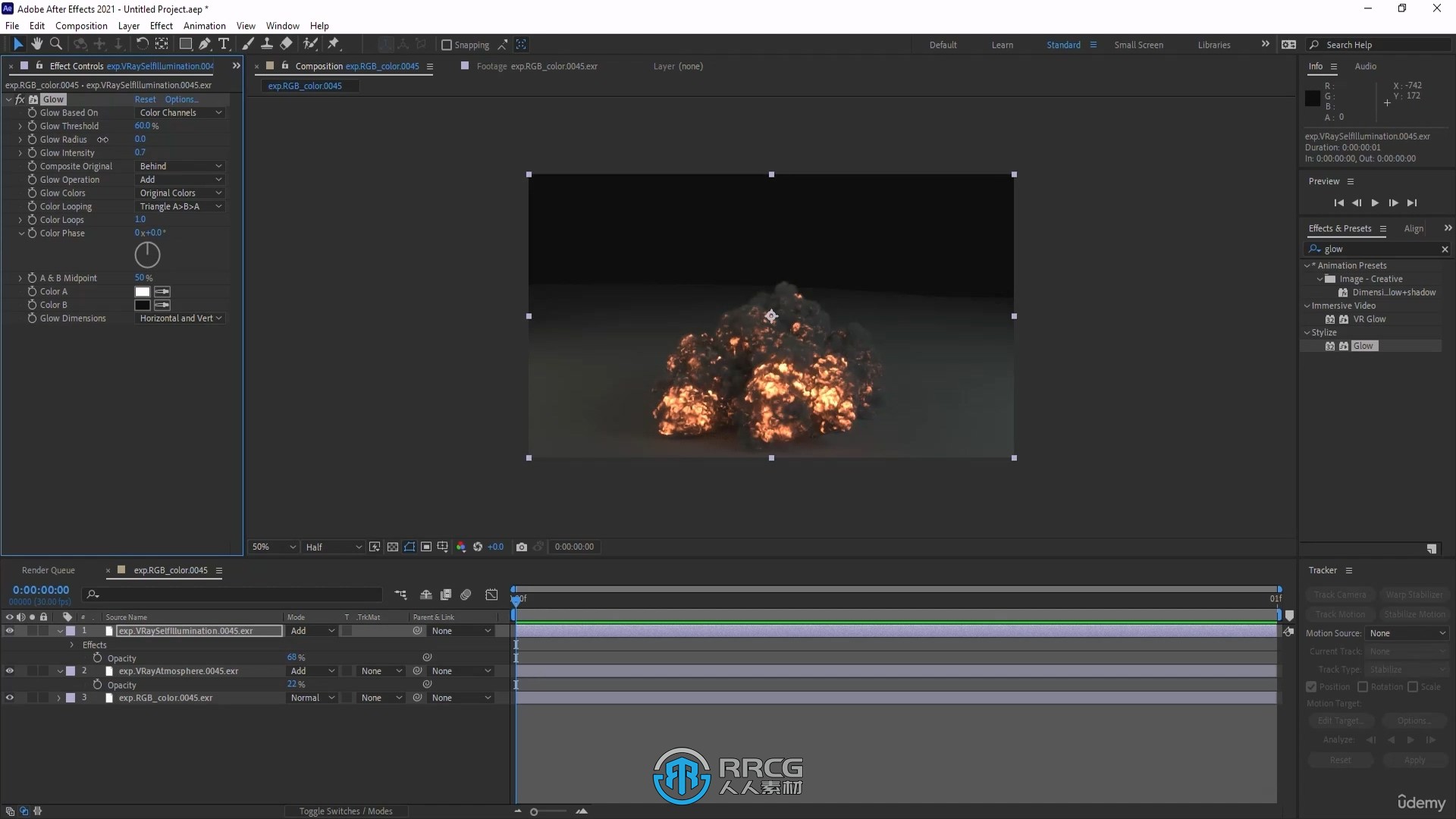 3dsmax与Phoenix FD火焰烟雾VFX视效制作视频教程