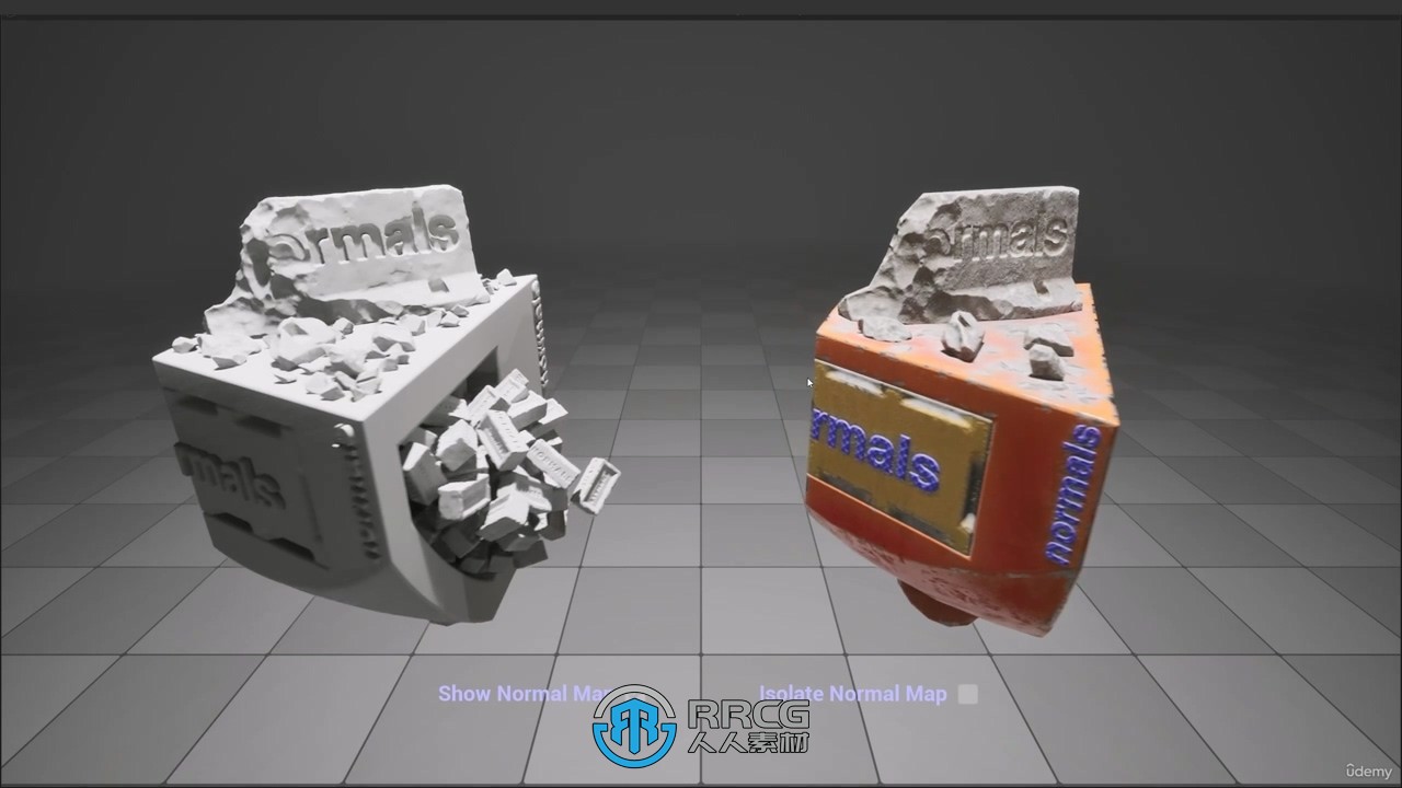 Normals在3D建模中核心技术训练视频教程