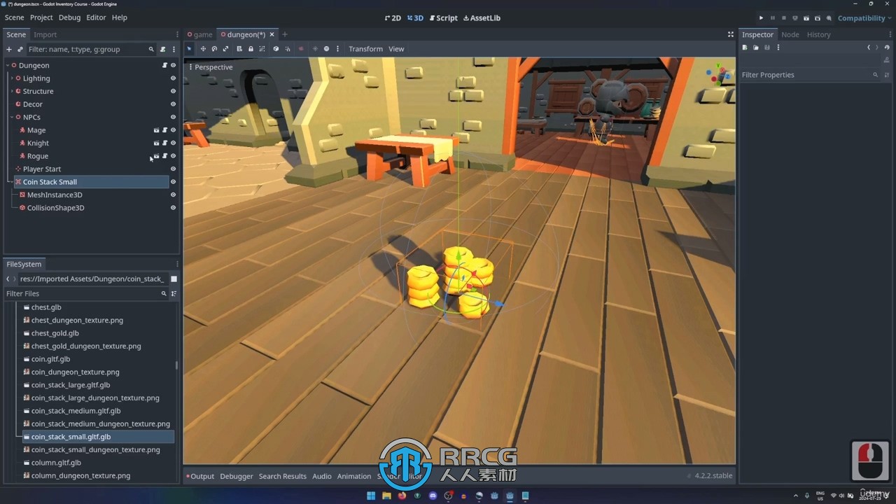 Godot 3D游戏开发大师班视频教程