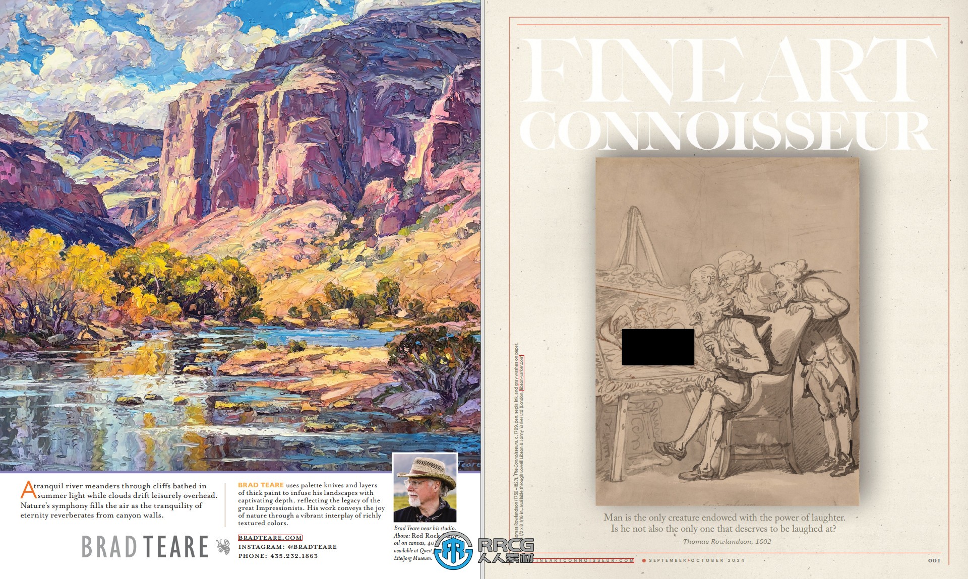 Fine Art Connoisseur艺术鉴赏杂志2024年刊9月10月刊