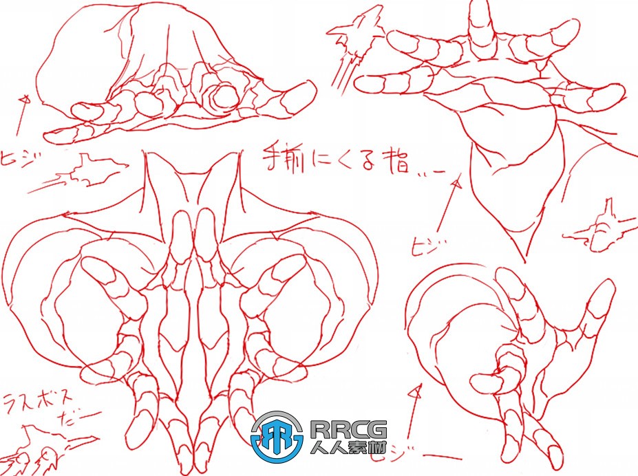 310张人物角色动作造型人体动态线稿设计稿合集