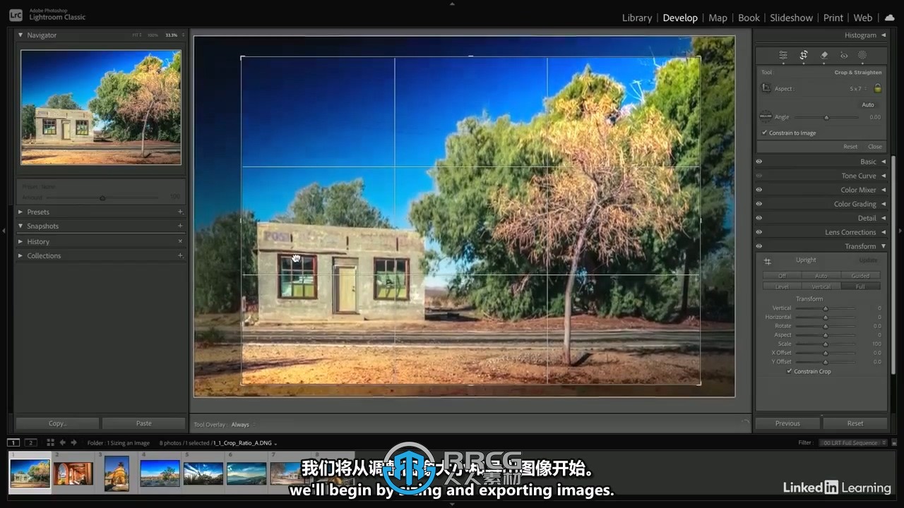 【中文字幕】Lightroom Classic照片快速修复小技巧训练视频教程