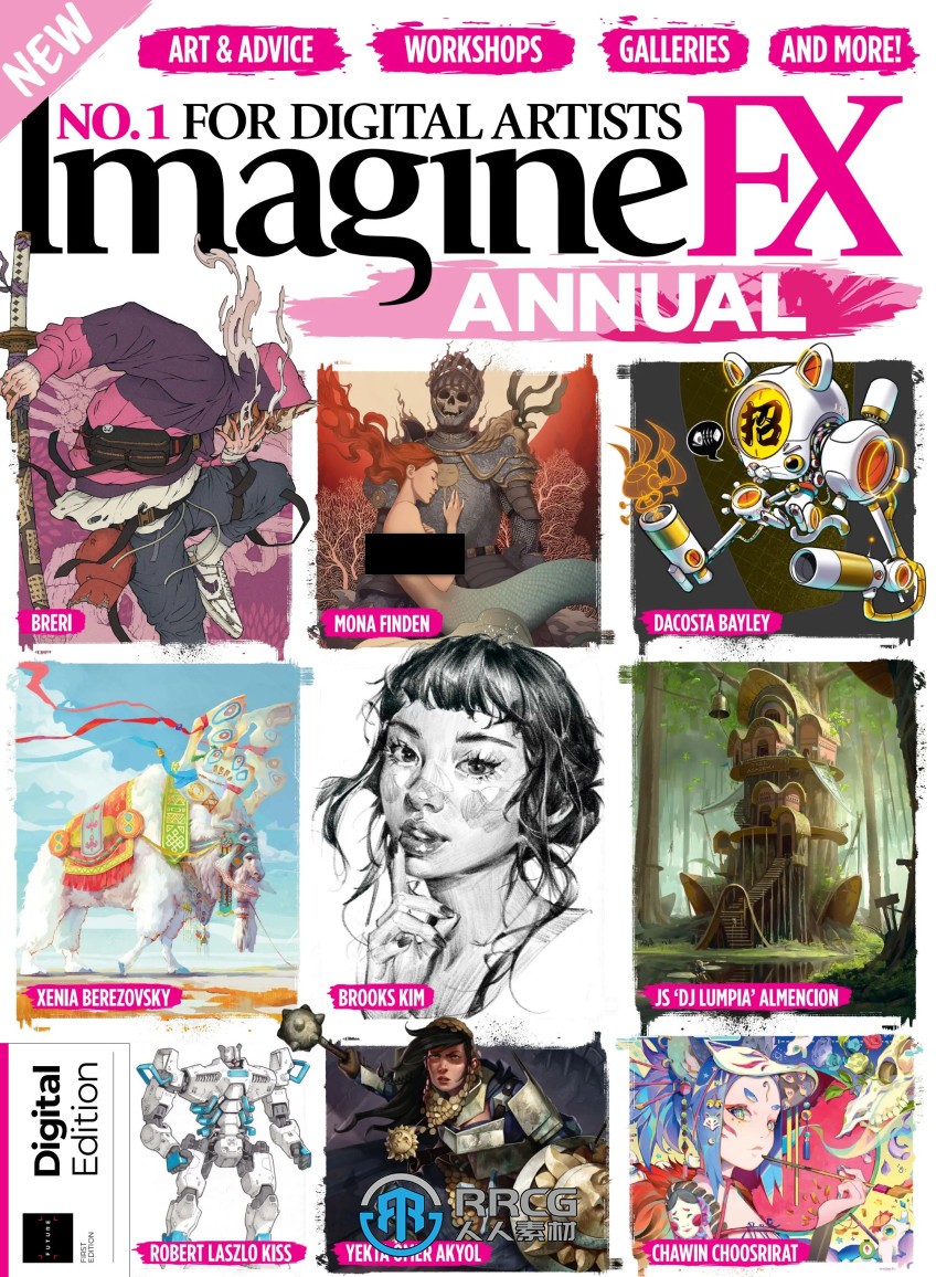 《ImagineFX艺术年鉴》2024 年第8卷