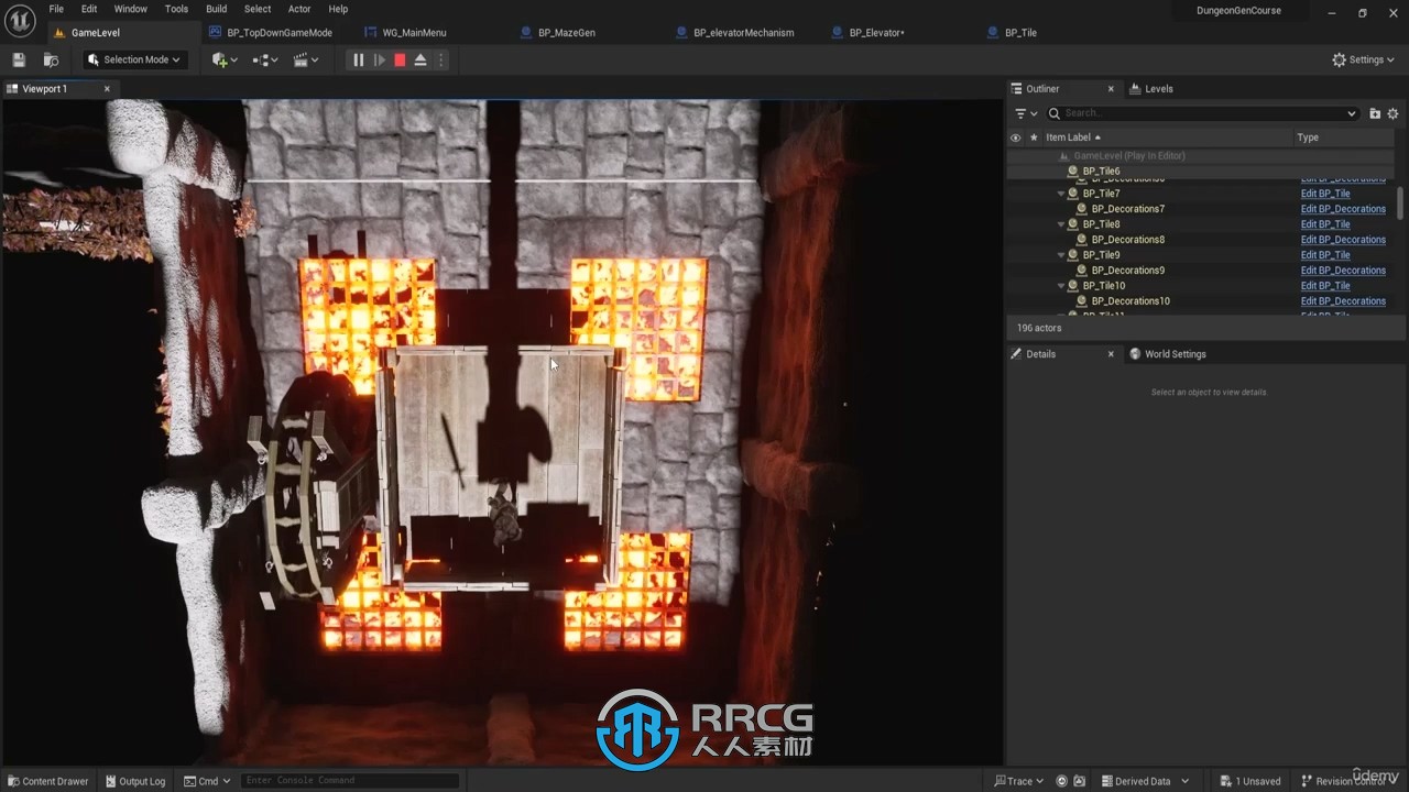 UE5暗黑地牢风格ARPG动作游戏制作视频教程