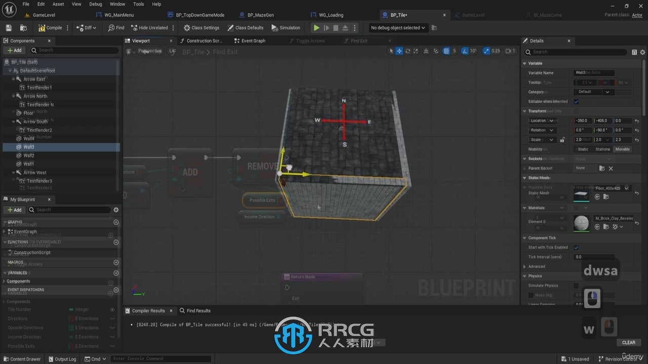 UE5暗黑地牢风格ARPG动作游戏制作视频教程