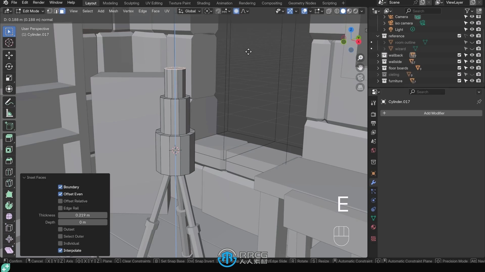 Blender等轴奇幻小世界场景实例制作视频教程