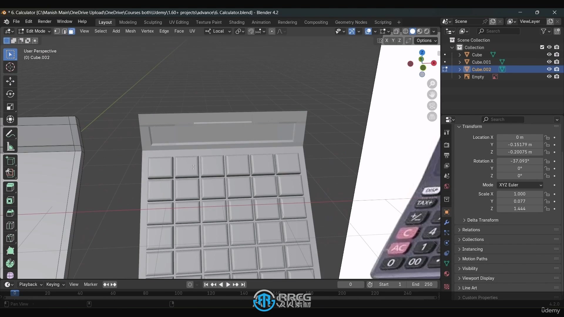 Blender轻松制作60个建模小项目实例制作视频教程