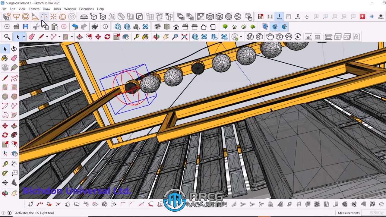 SketchUp Pro豪华别墅建筑设计完整工作流程视频教程