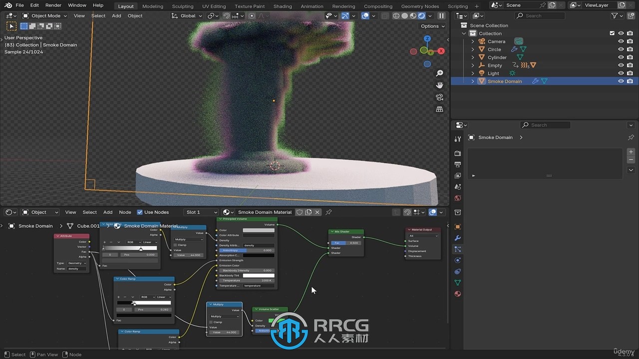 Blender物理特效模拟动画终极训练视频教程