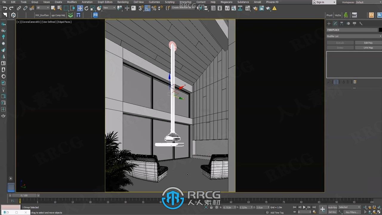 3dsMax和Corona建筑可视化渲染工作流程视频教程