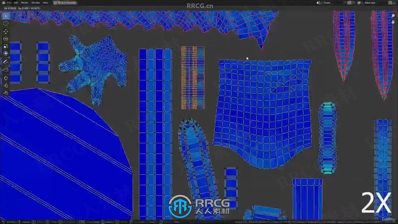 Blender塞尔达传说游戏角色完整制作流程视频教程