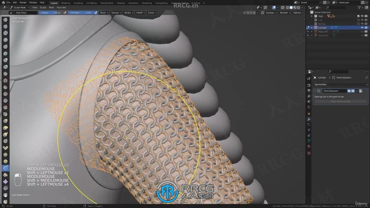 Blender塞尔达传说游戏角色完整制作流程视频教程