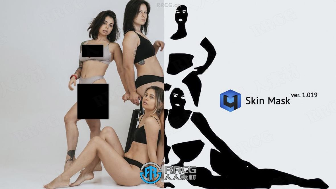 Retouch4me Skin Mask一键选择皮肤工具PS插件V1.200版