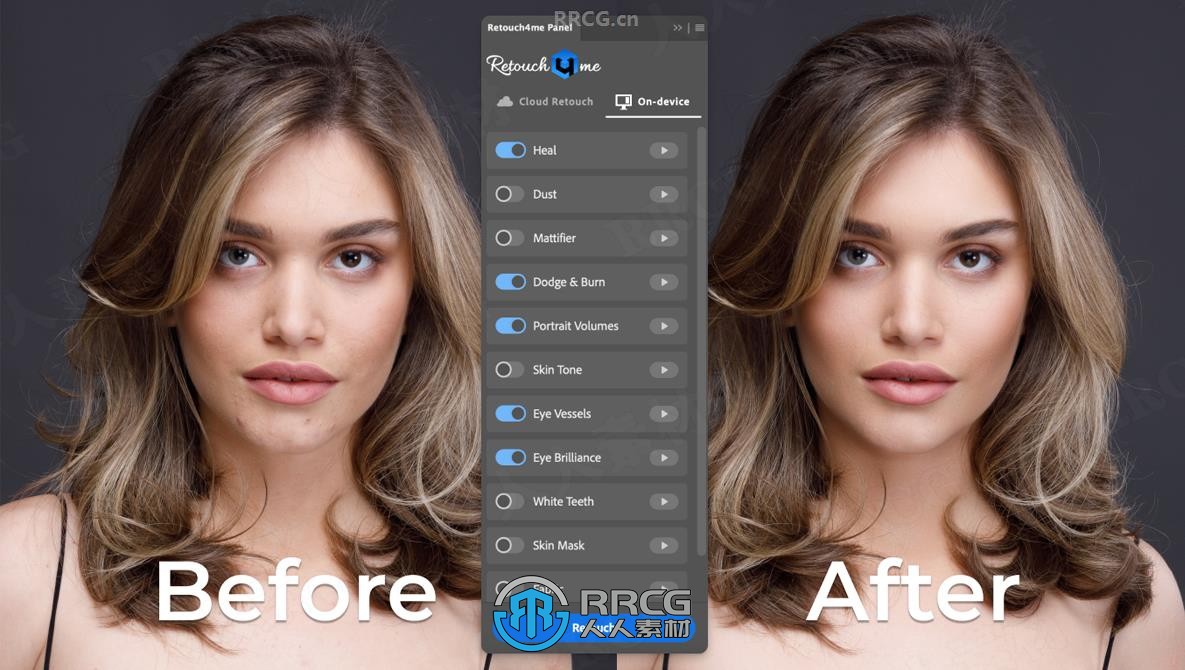 Retouch4me Portrait Volumes一键美白磨皮工具V1.020版