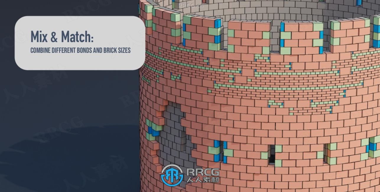 Trowel砖墙废墟建筑细节生成Blender插件V2.2版