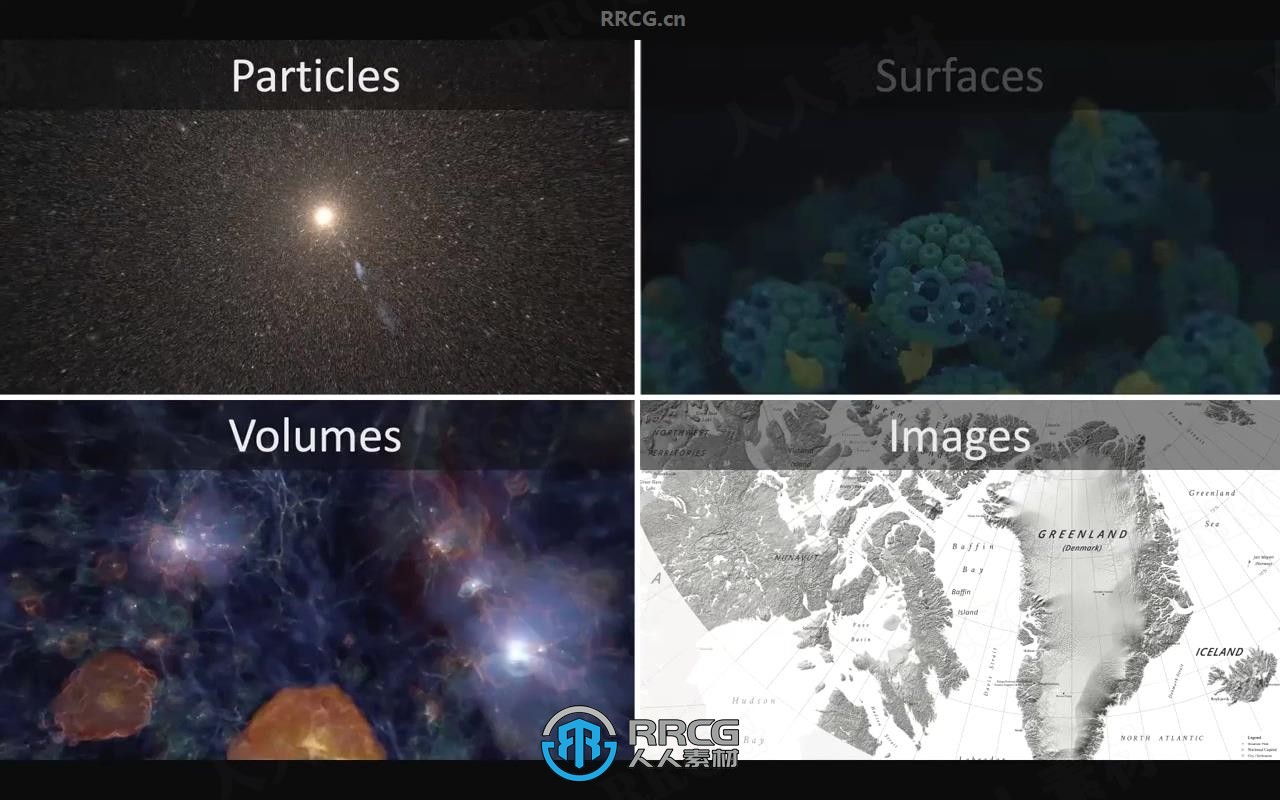 Houdini科学数据融合场景制作视频教程