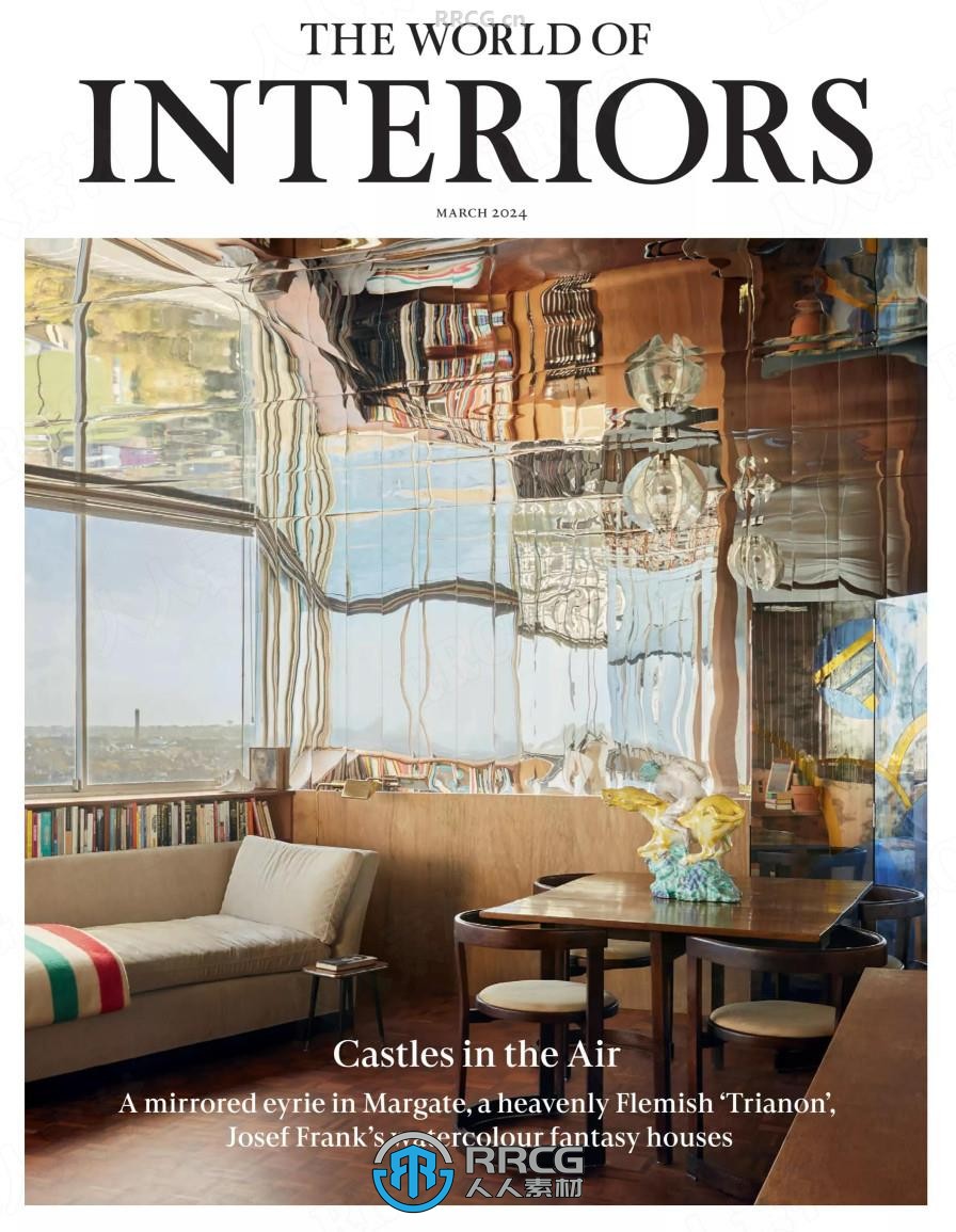 《The World of Interiors高端室内设计与装饰》杂志2024年度全集