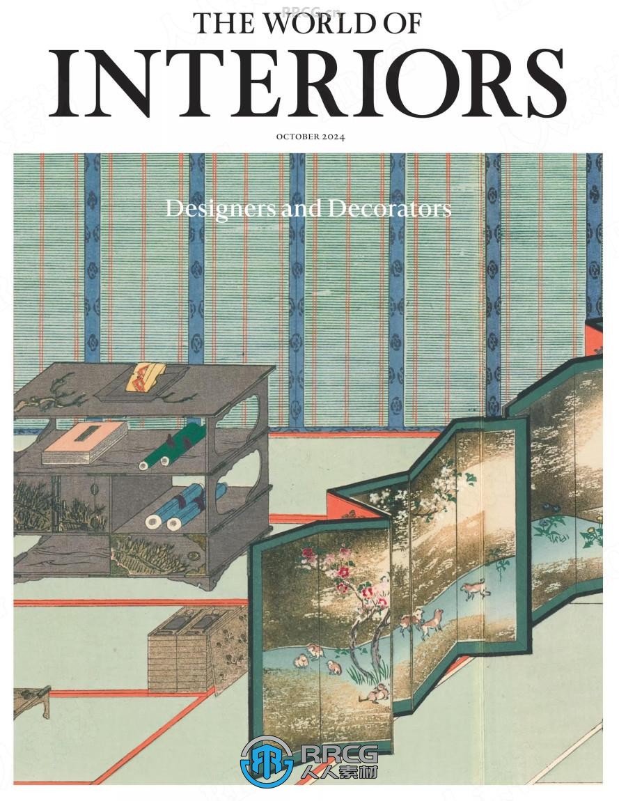 《The World of Interiors高端室内设计与装饰》杂志2024年度全集