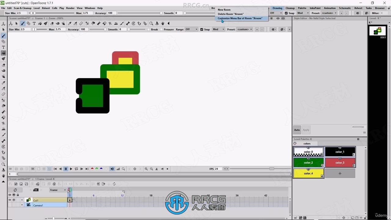 OpenToonz 2D动画核心技术训练视频教程