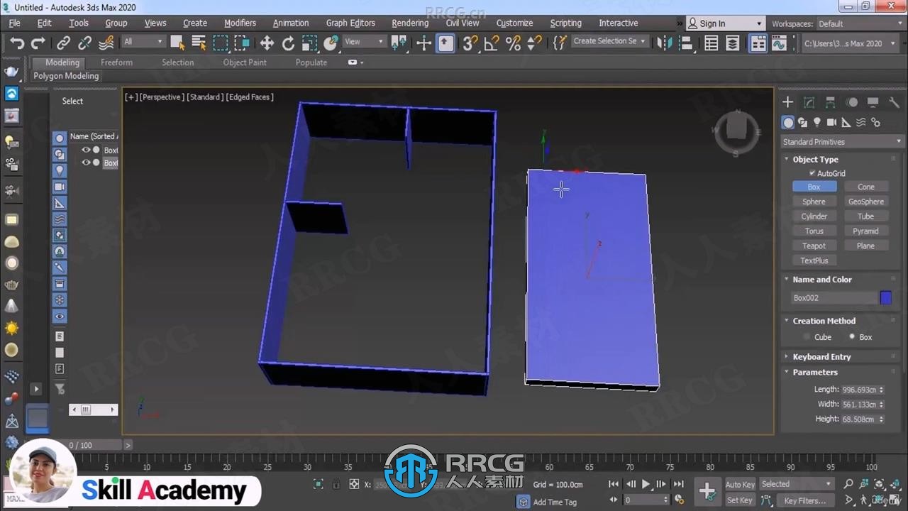 3dsMax建模技术初学者入门指南视频教程