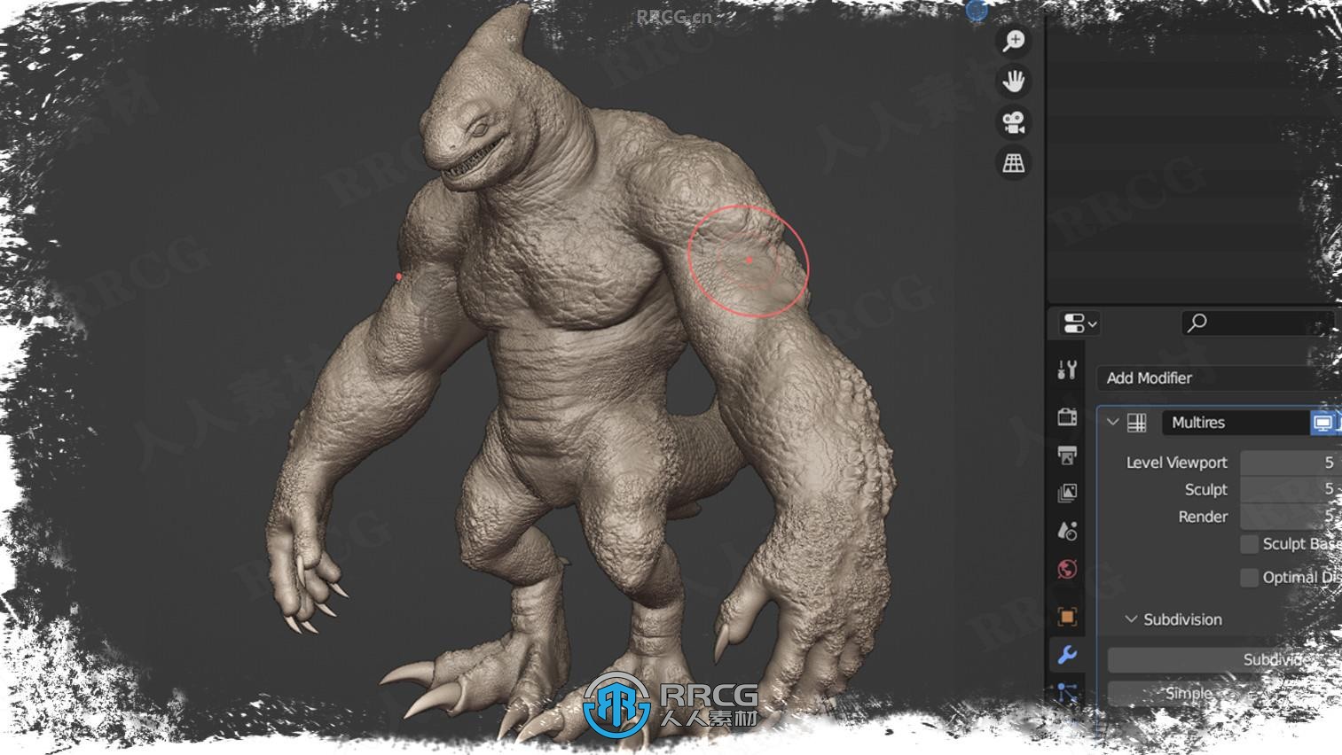 Creature Kitbash人形和生物角色制作Blender插件 附模型库