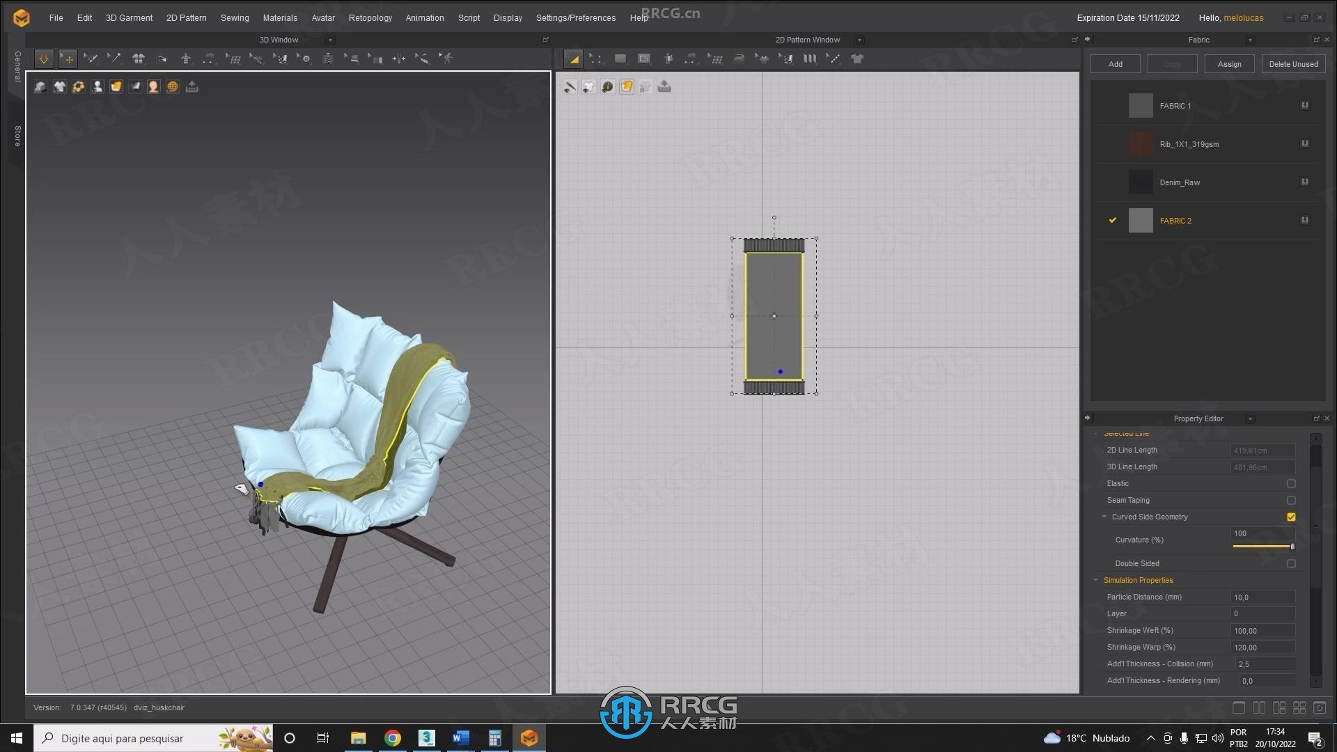 Marvelous Designer与UE5建筑可视化布料模拟技术视频教程