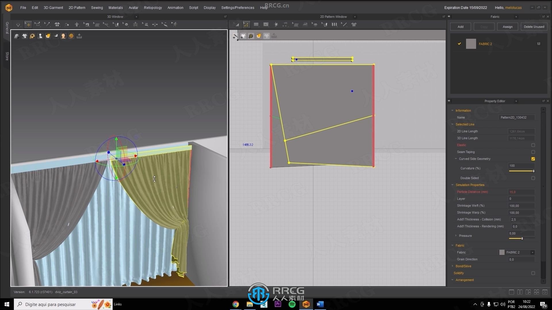 Marvelous Designer与UE5建筑可视化布料模拟技术视频教程