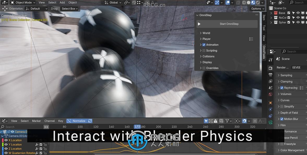 Omnistep互动动画原型设计Blender插件V1.1.0版