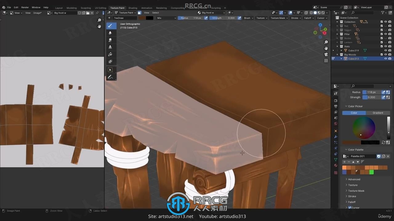 【中文字幕】Blender手绘纹理贴图核心j技术视频教程