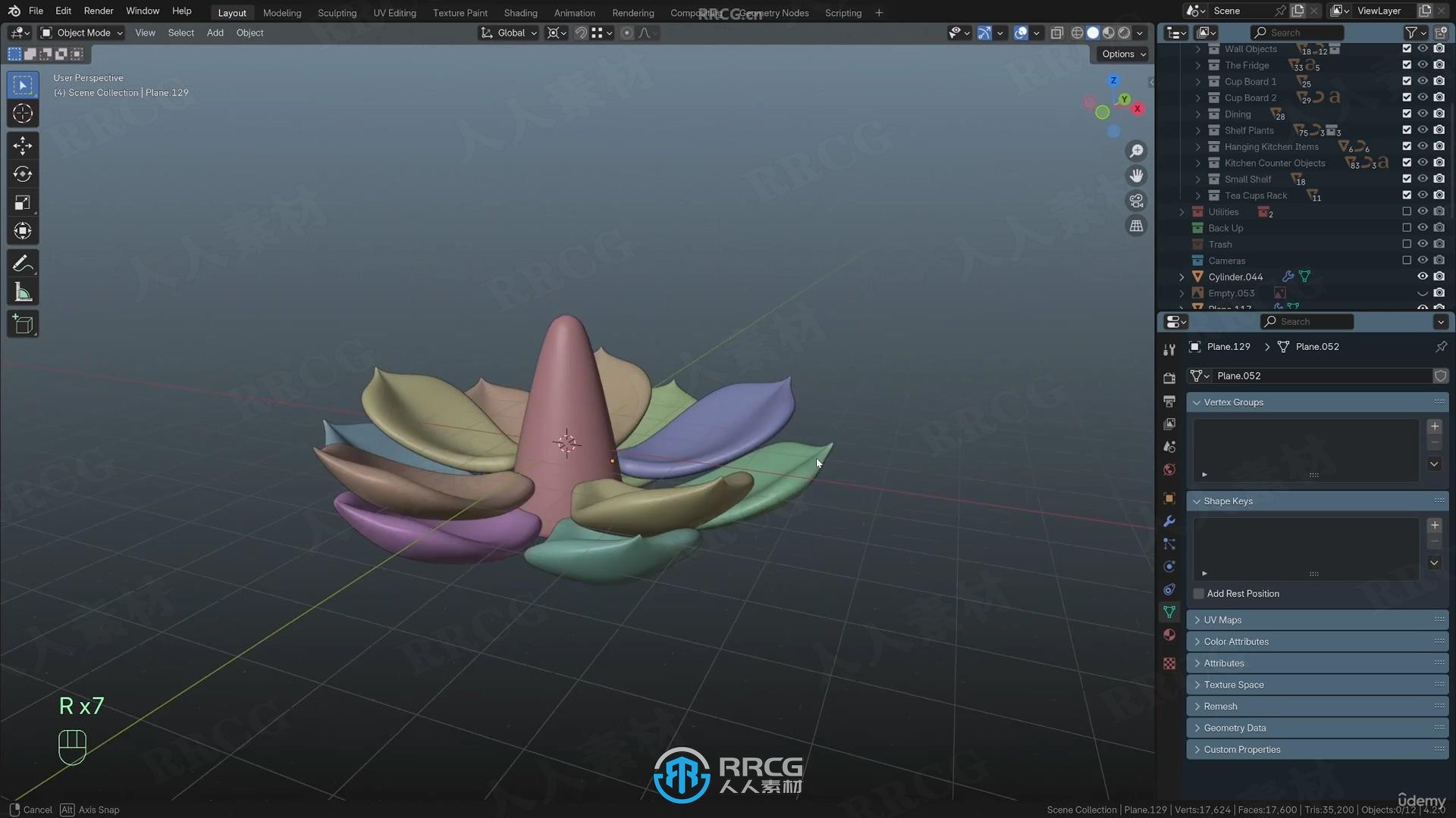 Blender 3D建模初学者完整指南视频教程