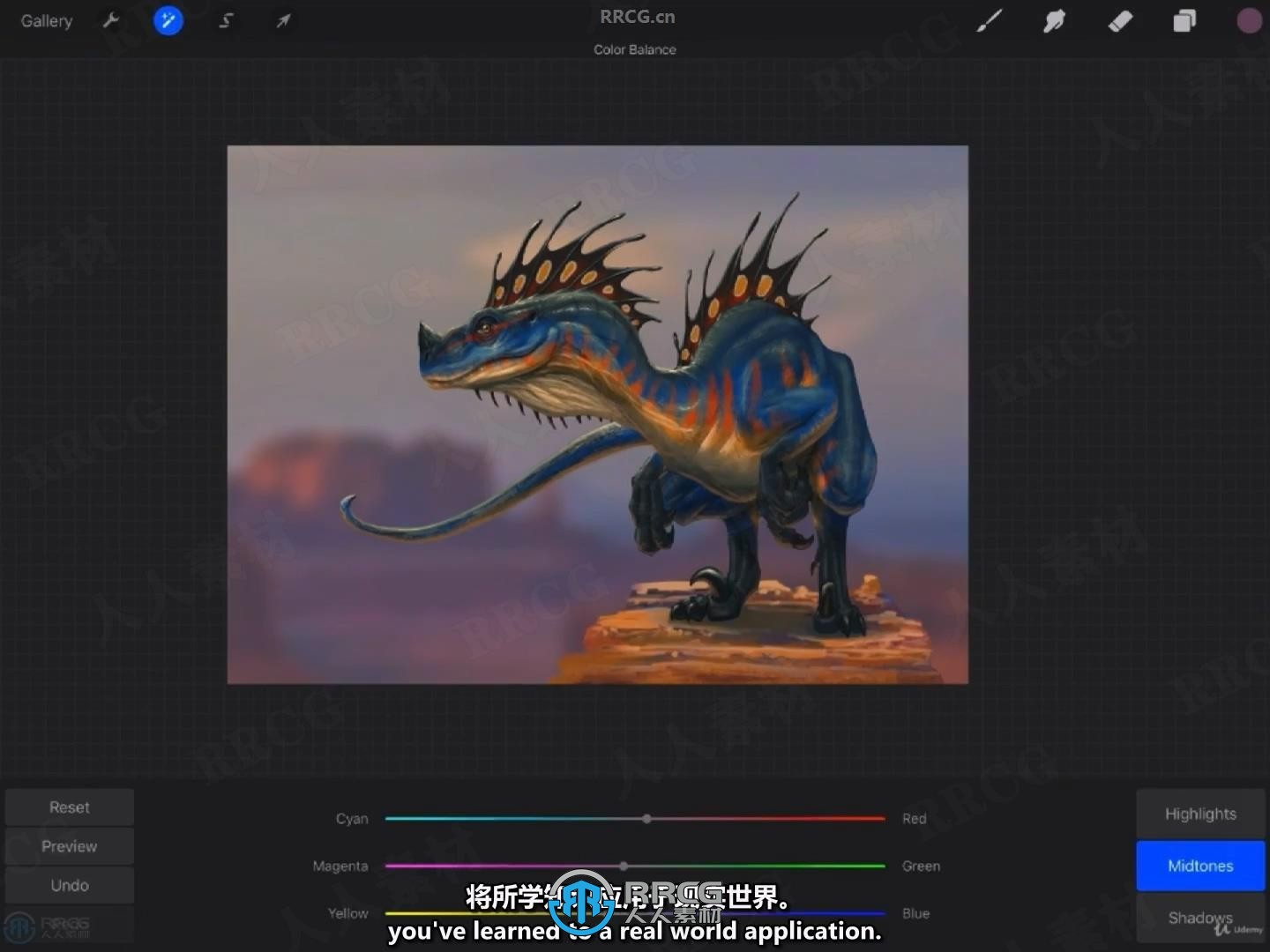 【中文字幕】Procreate 4.1在iPad Pro上数字绘画视频教程