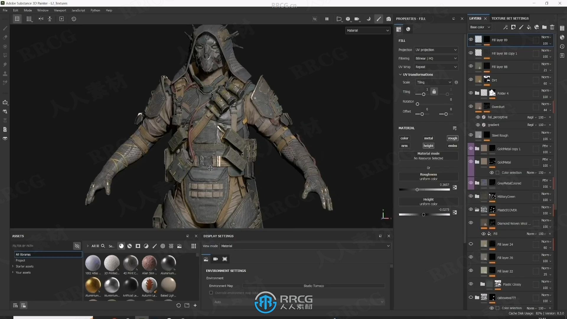 【中文字幕】Zbrush 3D概念艺术角色完整制作流程视频教程