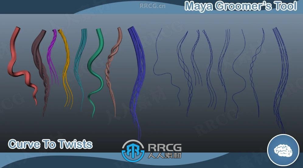 Maya Groomer's Tools高效毛发制作Maya插件V12.04版