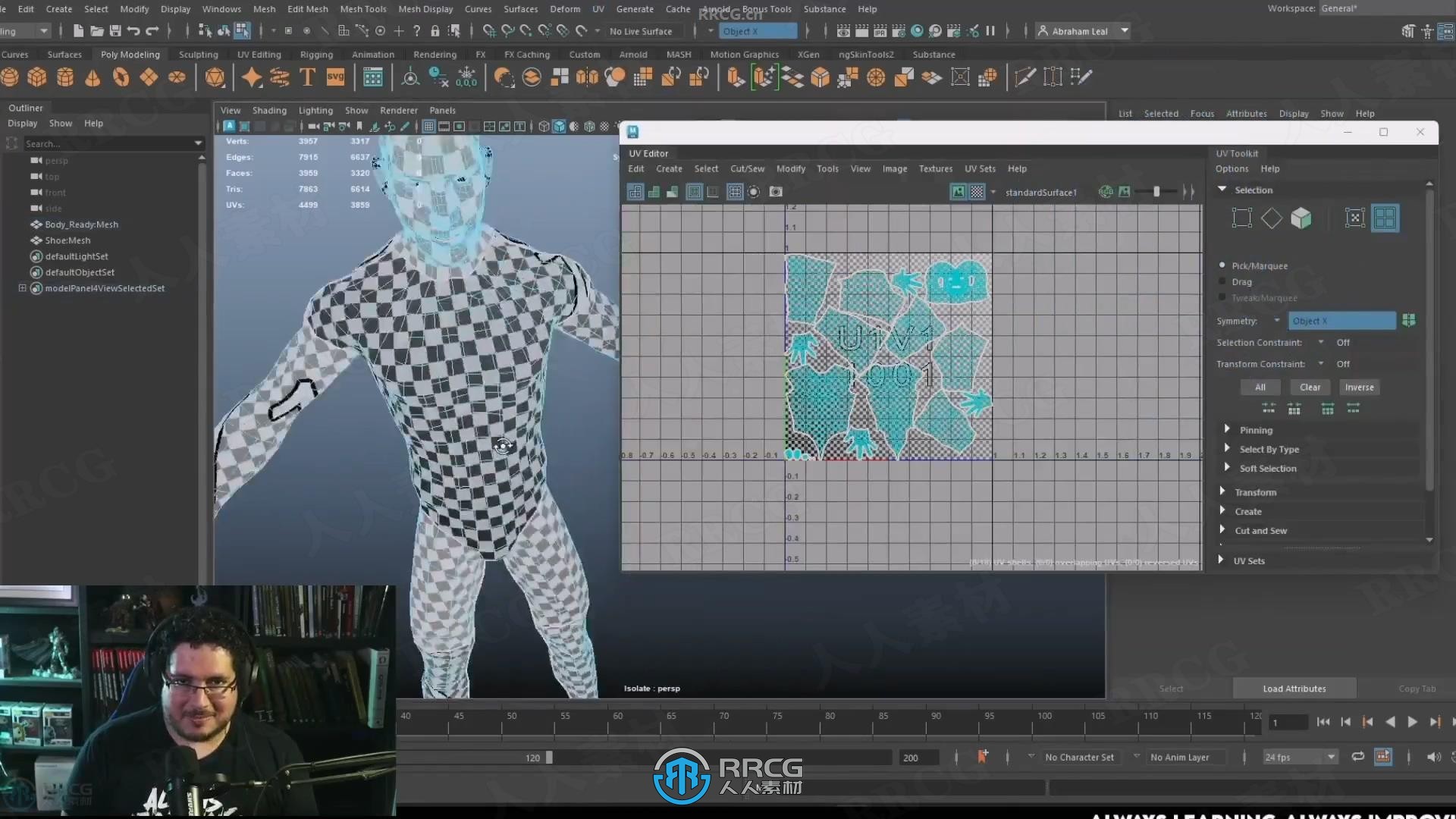 【中文字幕】Topogun 3D角色拓扑结构核心技术训练视频教程