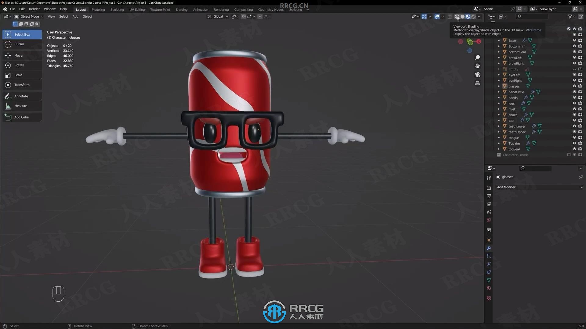 Blender风格化插画模型雕刻建模制作视频教程