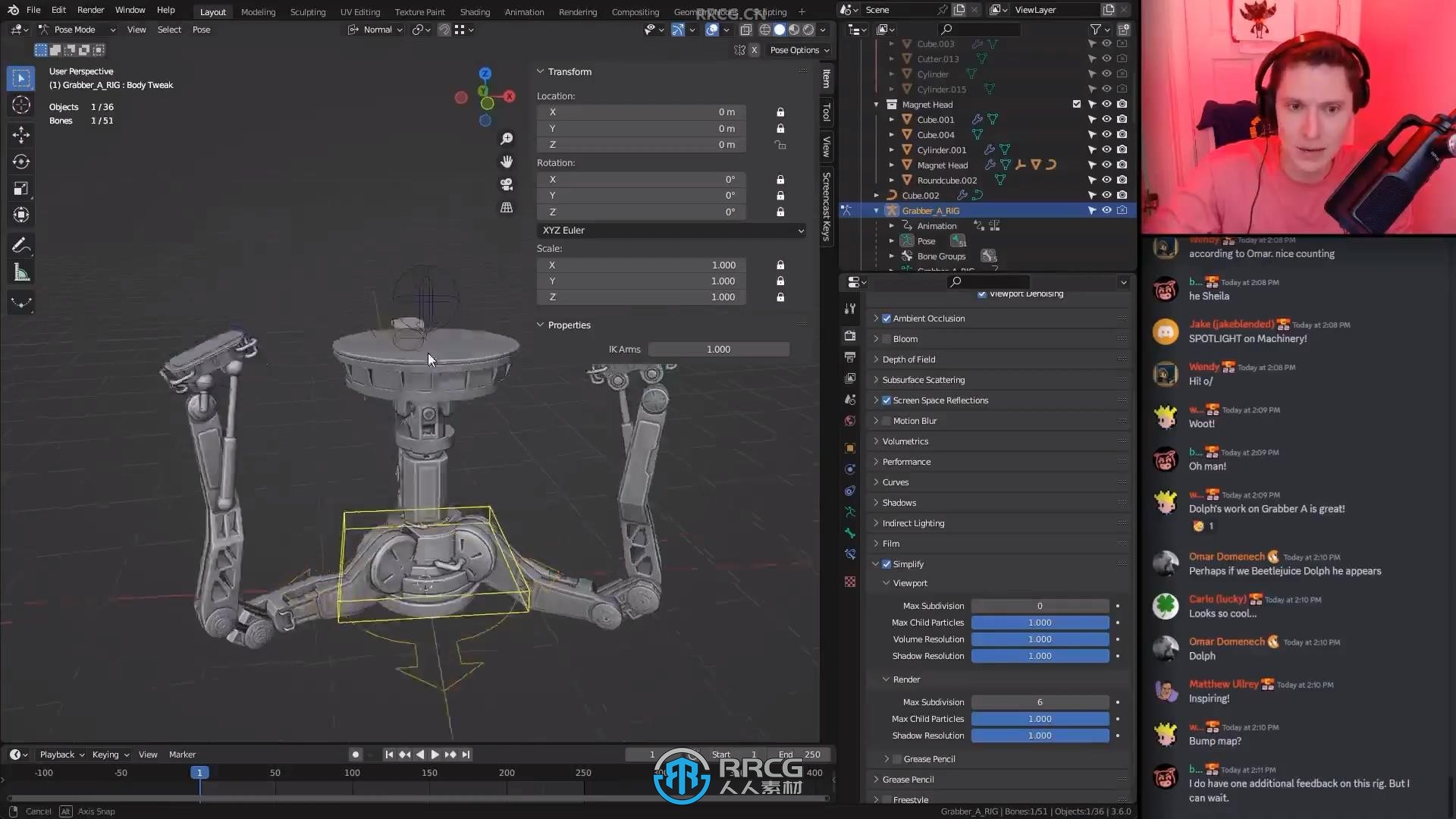 【中文字幕】Blender史诗级机甲动画短片制作完整流程视频教程