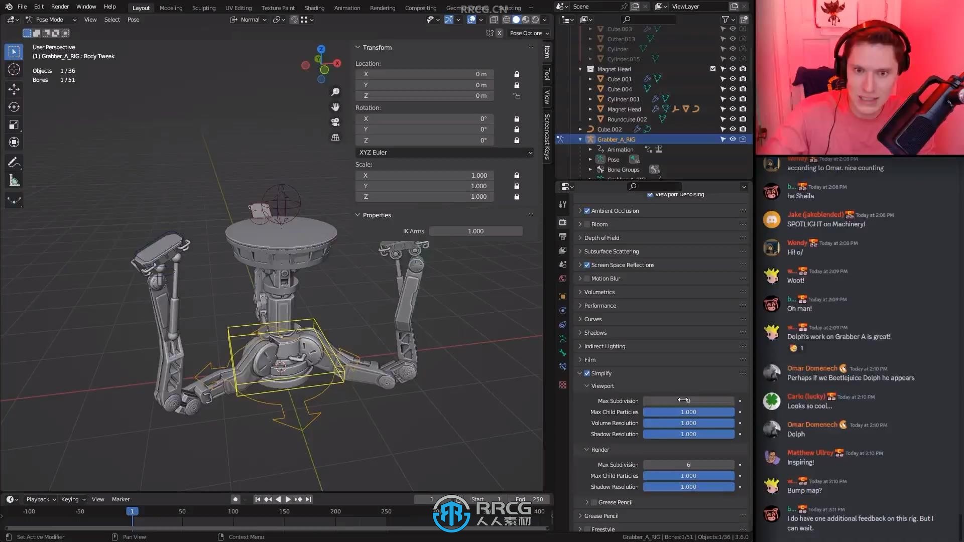 【中文字幕】Blender史诗级机甲动画短片制作完整流程视频教程