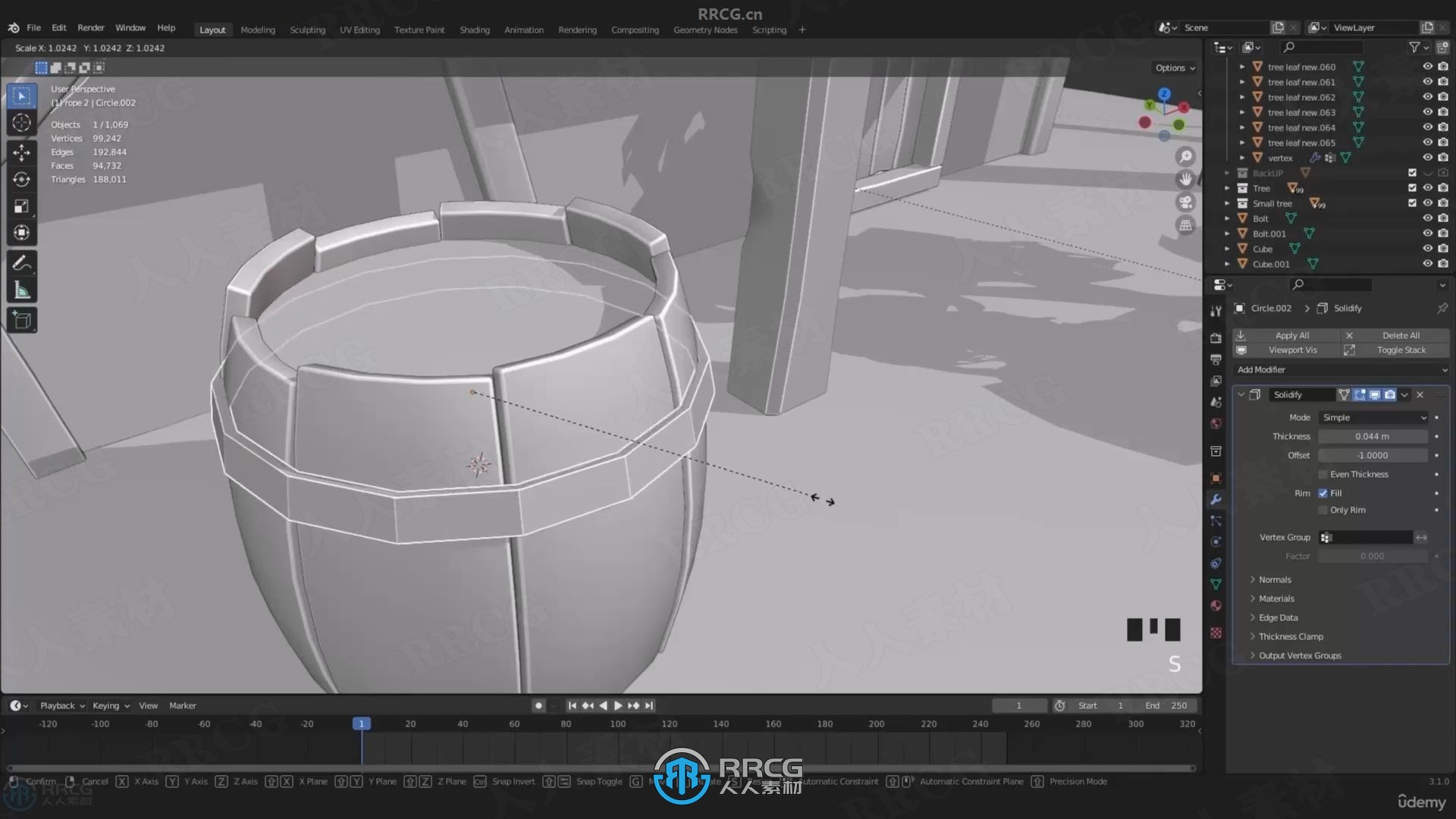 【中文字幕】Blender迷你可爱小房屋完整制作视频教程