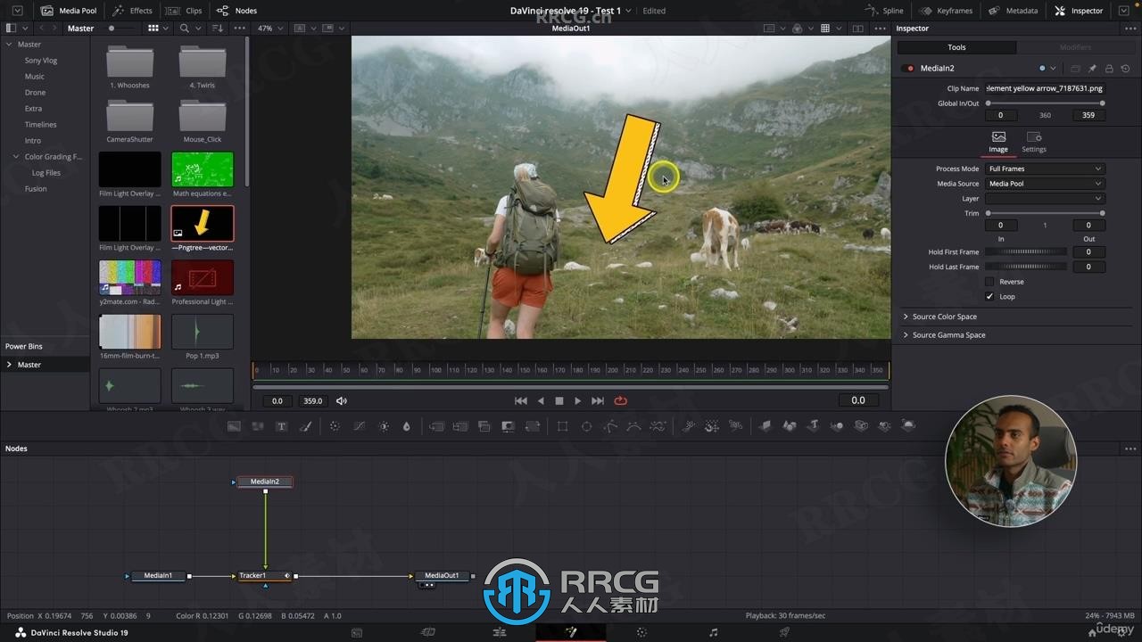 【中文字幕】DaVinci Resolve 19视频编辑与色彩分级全面训练视频教程